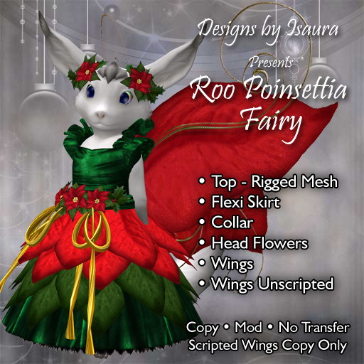 Roo Poinsettia Fairy