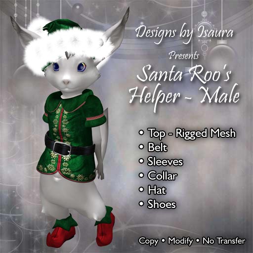 Santa Roo's Helper Male