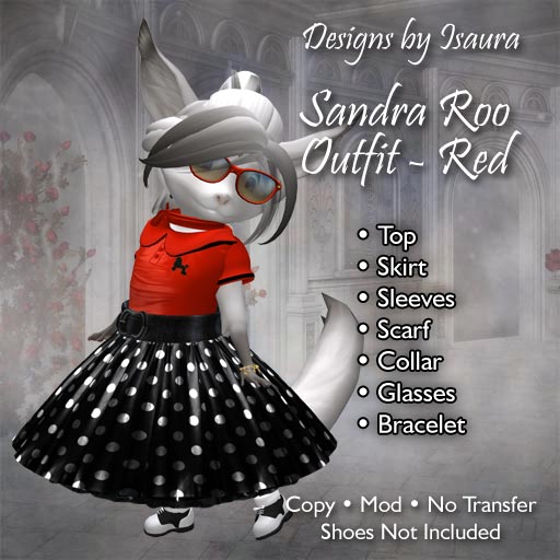 Sandra Roo Outfit Red