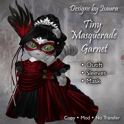 Tiny Masquerade Garnet