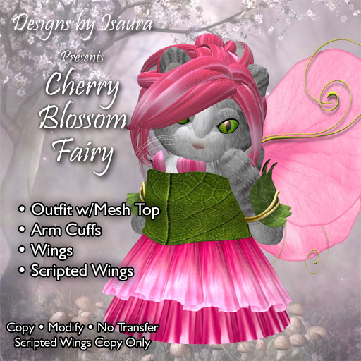 Tiny Cherry Blossom Fairy