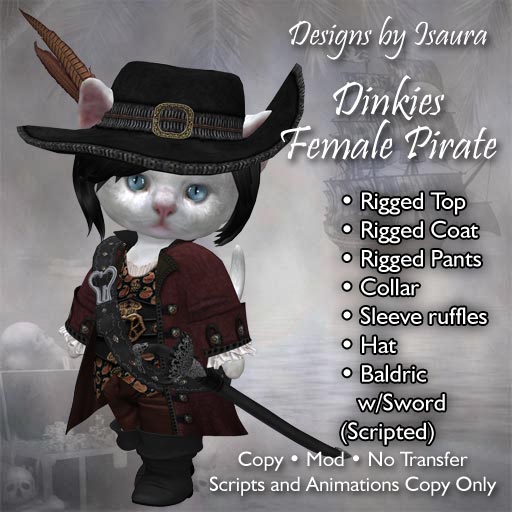 Dinkies Female Pirate
