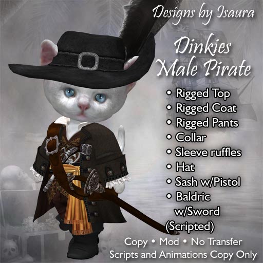 Dinkies Male Pirate