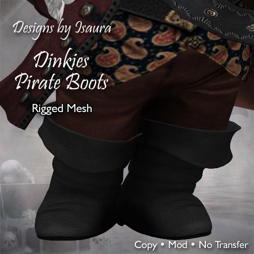 Dinkies Pirate Boots