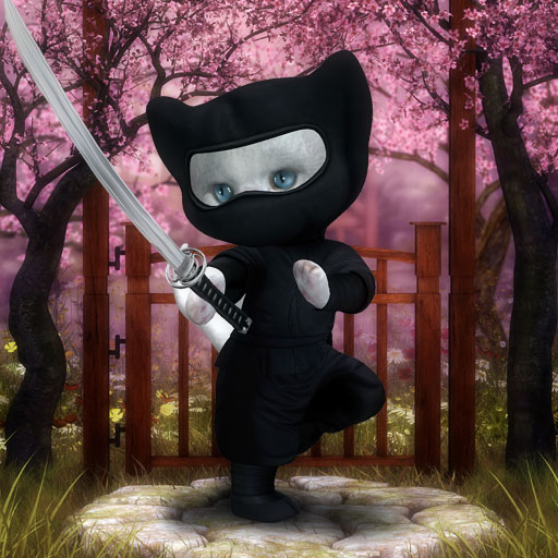 Dinkies Ninja Art