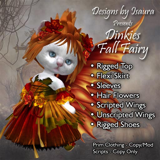 Dinkies Fall Fairy