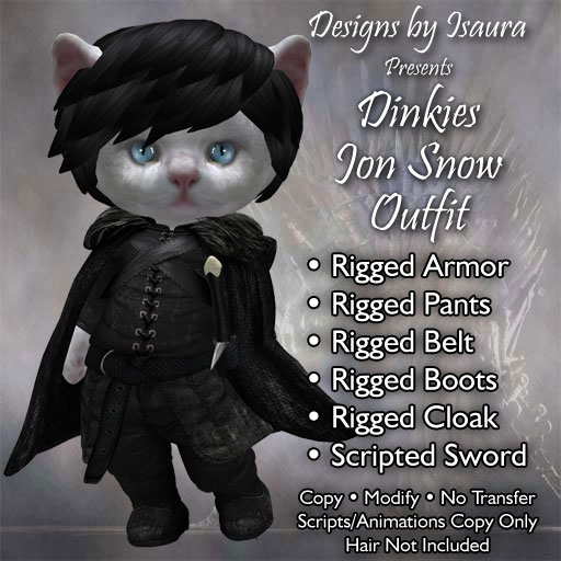 Dinkies Jon Snow Outfit