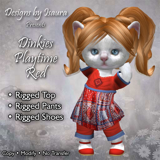 Dinkies Playtime Red