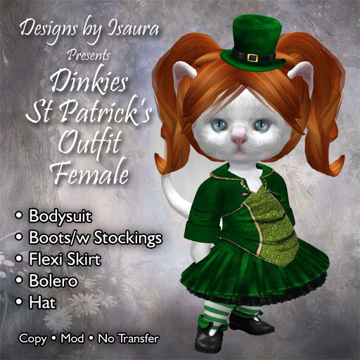 Dinkies St Patrick's Female