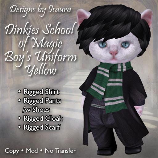 Dinkies School of Magic Boy Green