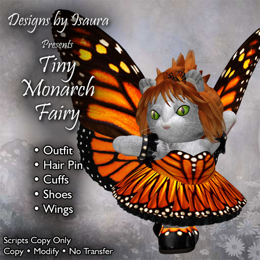 Tiny Monarch Fairy