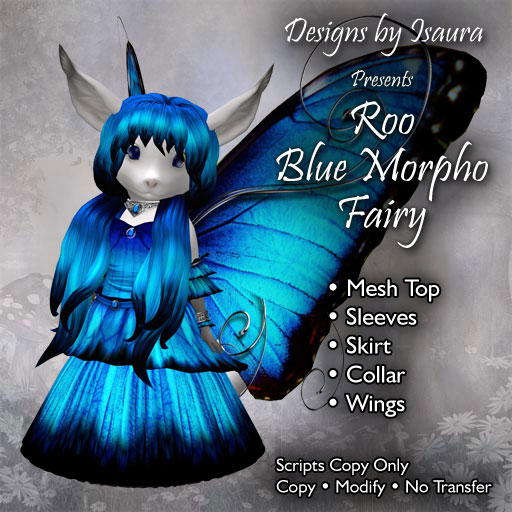 Roo Blue Morpho Fairy