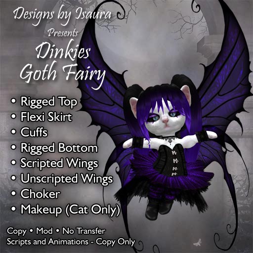Dinkies Goth Fairy